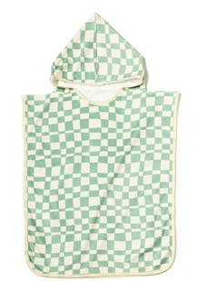 Parker Beach Poncho in Green