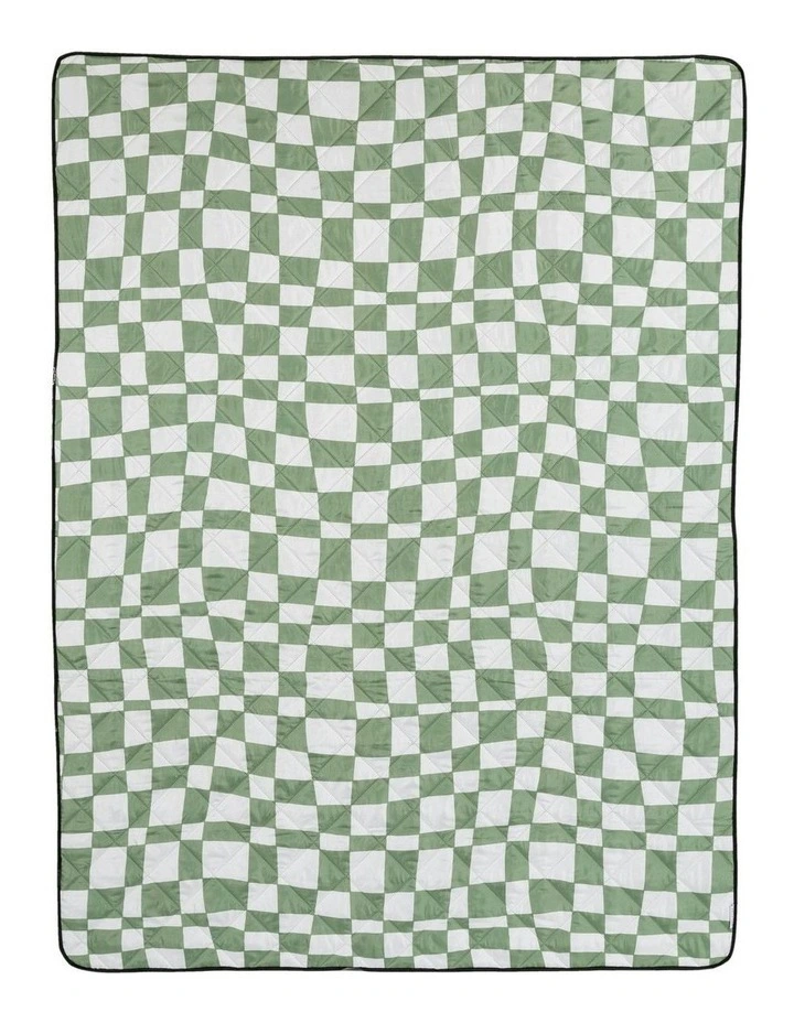 Parker Picnic Rug in Green image 3