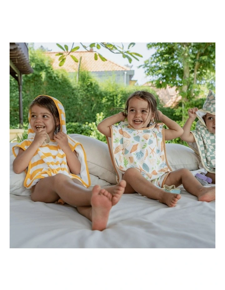 Sailor Beach Poncho in Multi image 3