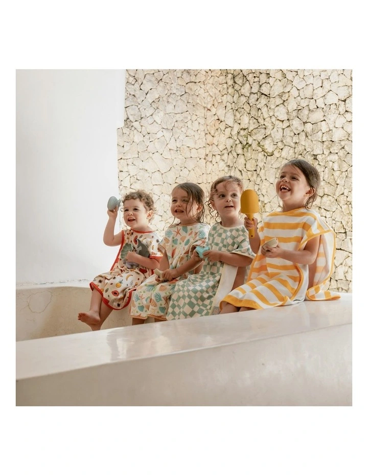 Sailor Beach Poncho in Multi image 5