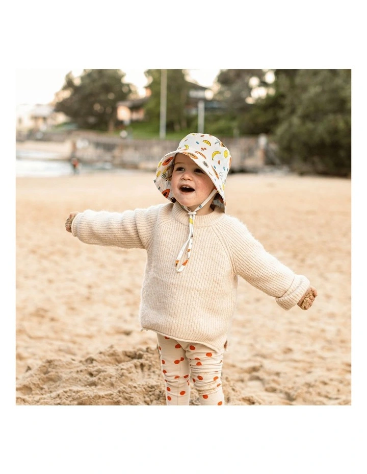 Clementine Cotton Hat in Multi image 4