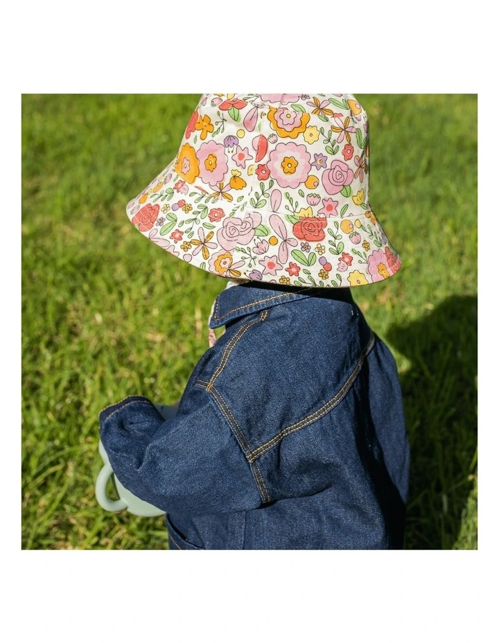 Paloma Baby Cotton Hat in Multi image 4