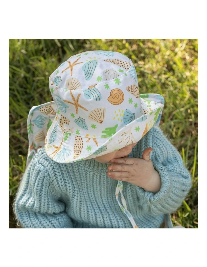 Sailor Baby Cotton Hat in Multi image 2