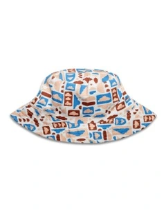 Sky Baby Cotton Hat in Multi
