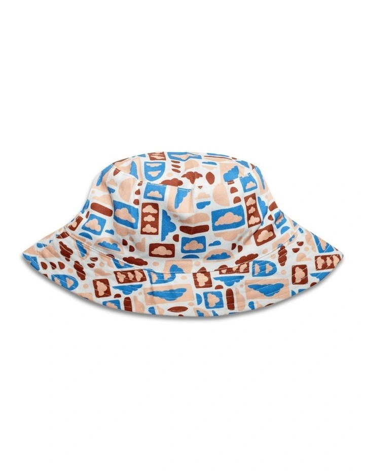 Sky Baby Cotton Hat in Multi image 1