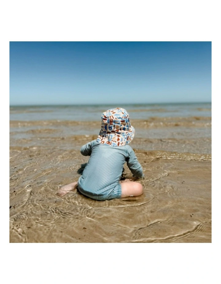 Sky Baby Cotton Hat in Multi image 2