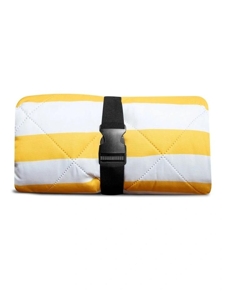 Brighton Picnic Rug in yellow image 1