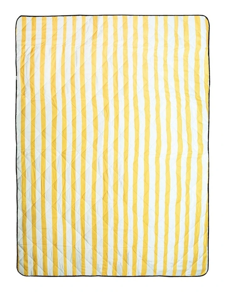 Brighton Picnic Rug in yellow image 2