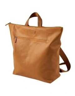 Nappy Bag Backpack in Mustard