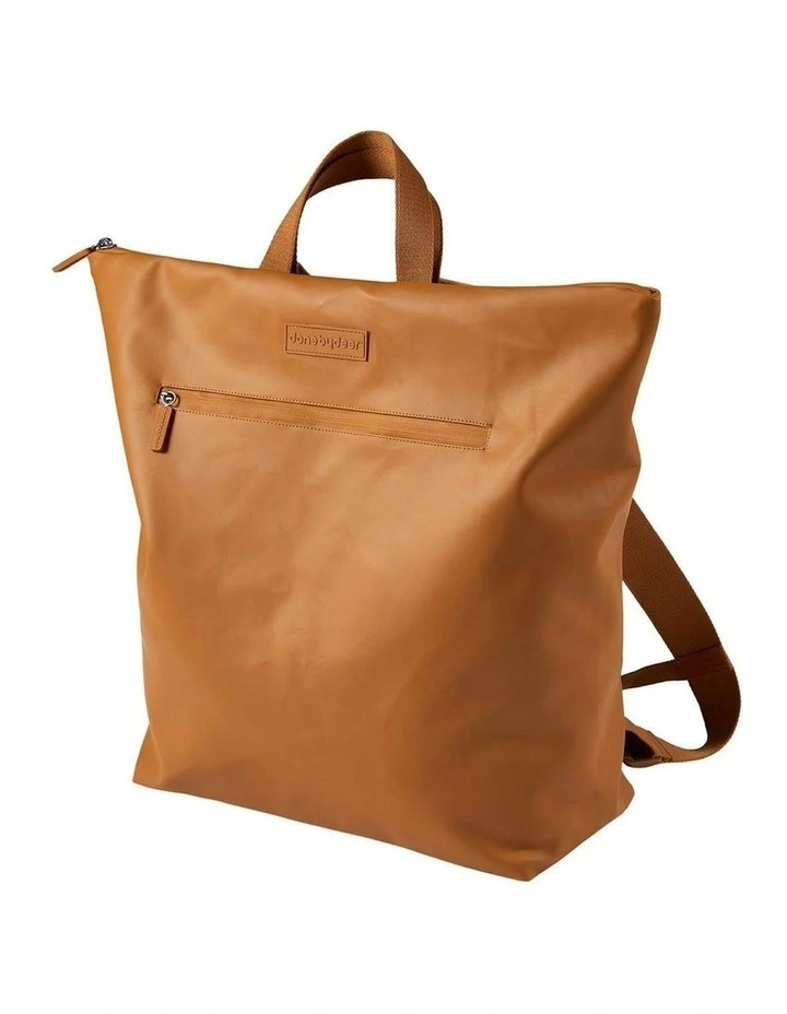 Nappy Bag Backpack in Mustard image 1