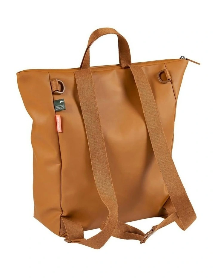 Nappy Bag Backpack in Mustard image 3