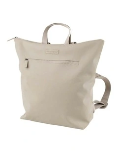 Nappy Bag Backpack in Sand
