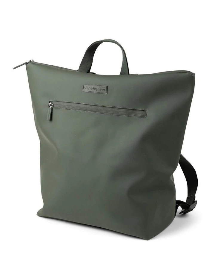 Nappy Bag Backpack in Green image 1