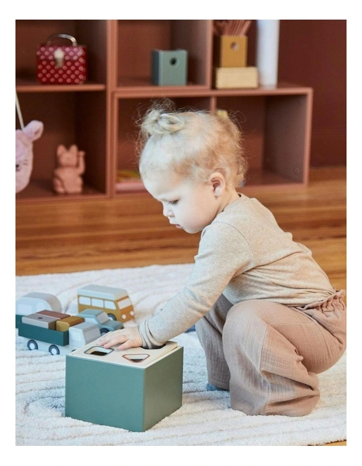 Wooden Shape Sorting Box image 2