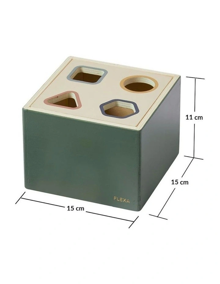 Wooden Shape Sorting Box image 5