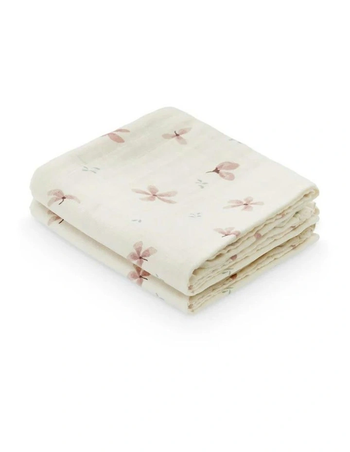 Muslin Cloth 2 Pack in Sea Garden image 7