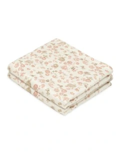 Muslin Cloth Pack Of 2 in Berries