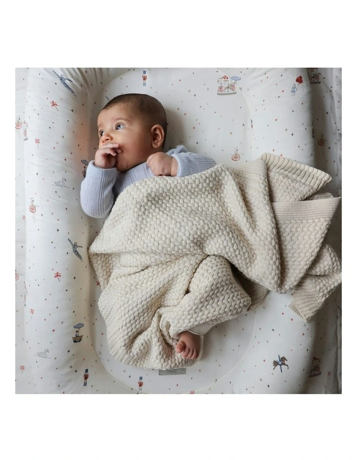 Harper Blanket in Latte image 2