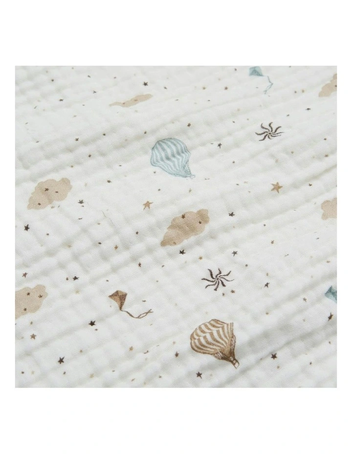 Muslin Blanket in Berries image 3