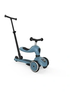 Highway Kick 1 Push and Go in Steel