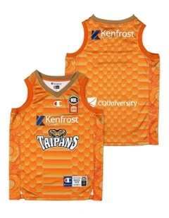 Cairns Taipans 25/26 Youth Primary Jersey in Orange