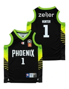 S.E. Melbourne Phoenix 25/26 Youth Primary Jersey Jordan Hunter in Black
