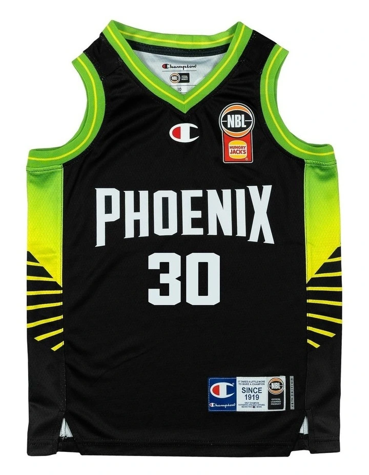 S.E. Melbourne Phoenix 25/26 Youth Primary Jersey Owen Foxwell in Black image 2