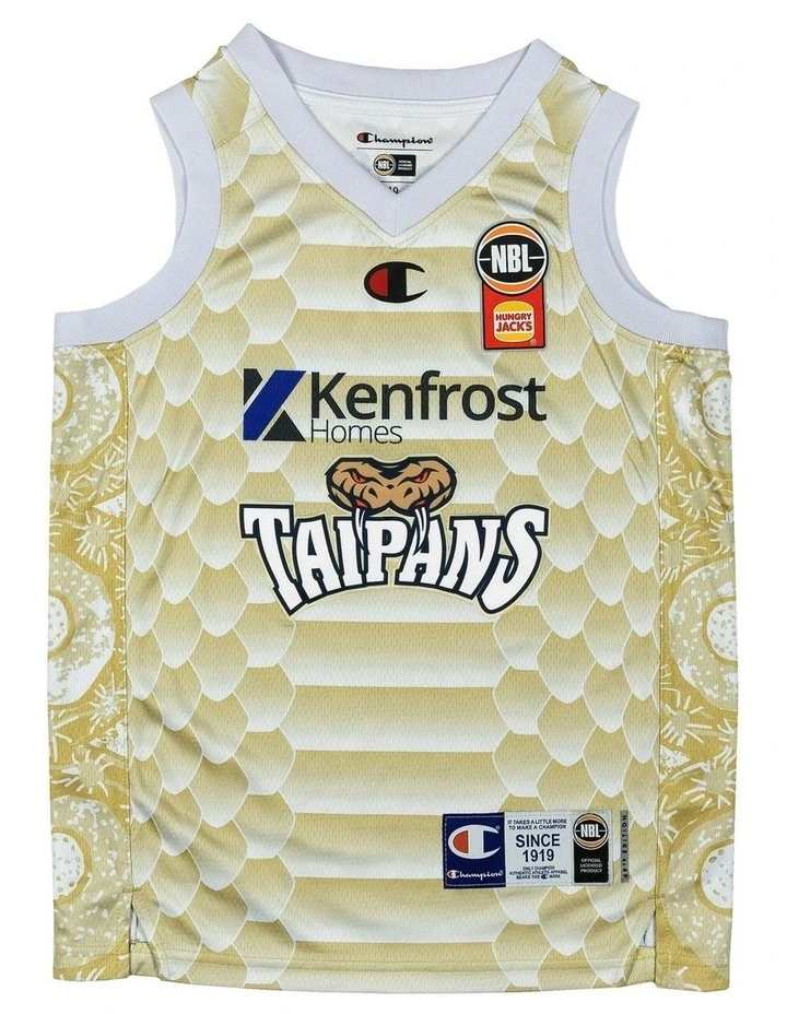 Cairns Taipans 25/26 Youth Alternate Jersey in Green image 2