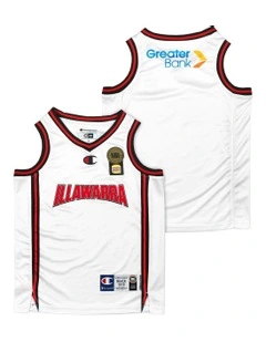 Illawarra Hawks 25/26 Youth Alternate Jersey in White