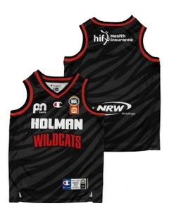 Perth Wildcats 25/26 Youth Alternate Jersey in Black