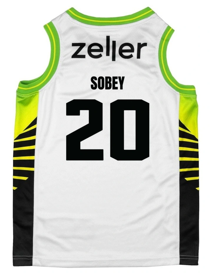 S.E. Melbourne Phoenix 25/26 Youth Alternate Jersey Nathan Sobey in White image 3