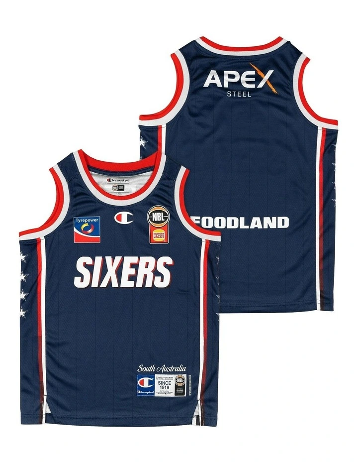 Adelaide 36ers 25/26 Youth Primary Jersey in Blue image 1