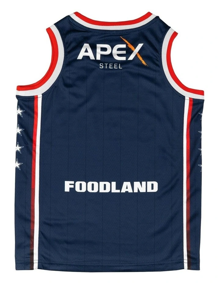 Adelaide 36ers 25/26 Youth Primary Jersey in Blue image 4