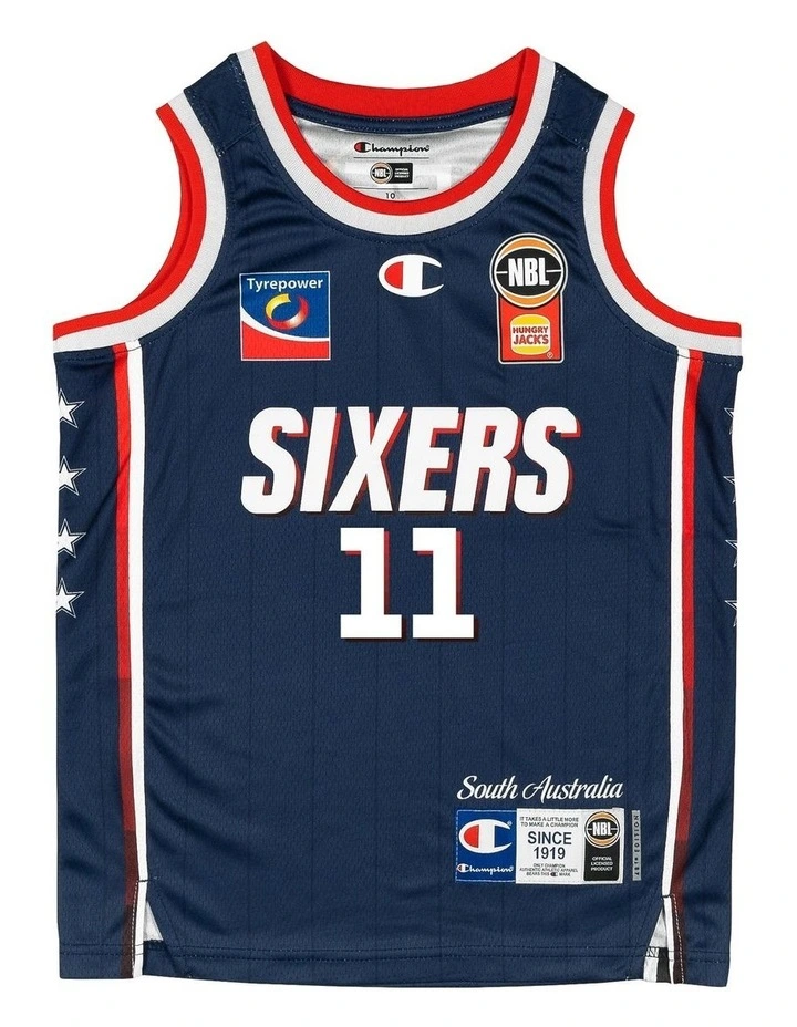 Adelaide 36ers 25/26 Youth Primary Jersey Bryce Cotton in Blue image 2