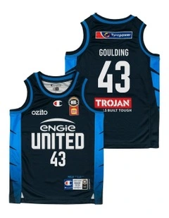 Melbourne United 25/26 Youth Primary Jersey Chris Goulding in Black
