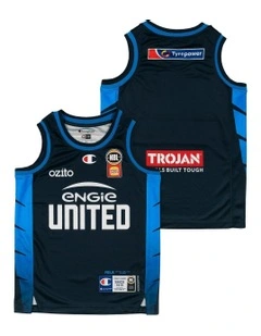 Melbourne United 25/26 Youth Primary Jersey in Black