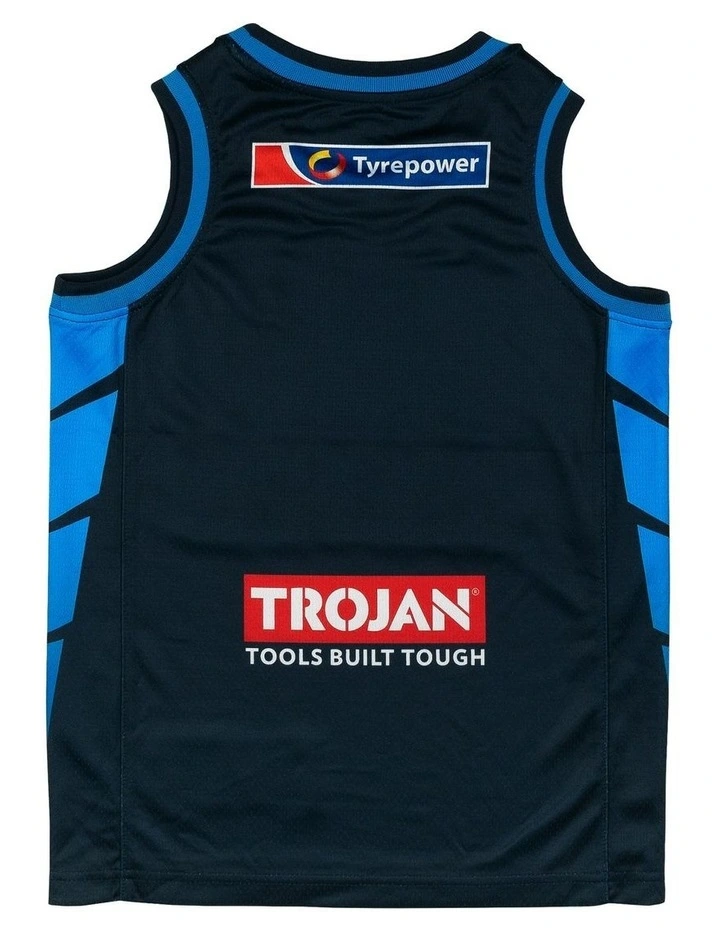 Melbourne United 25/26 Youth Primary Jersey in Black image 4