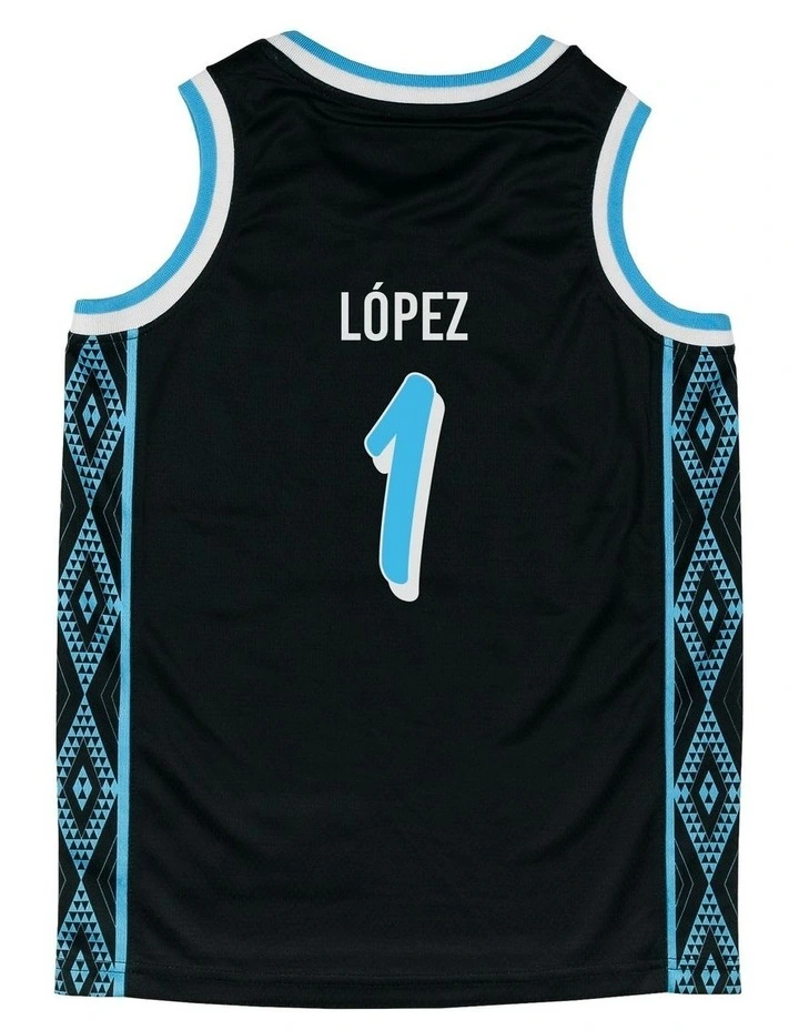 New Zealand Breakers 25/26 Youth Primary Jersey in Karim Lopez image 3