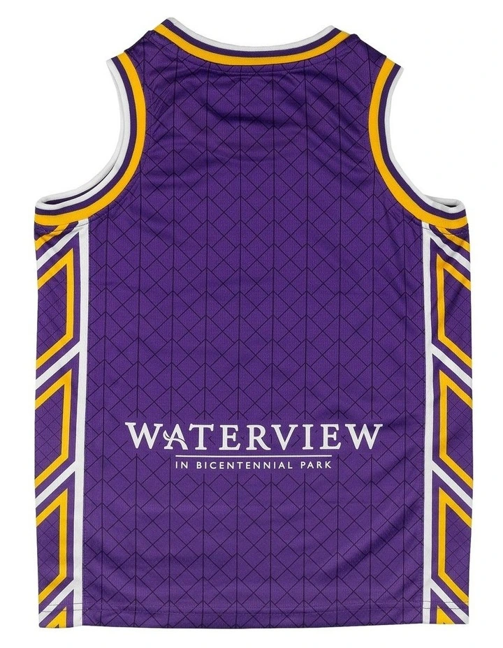 Sydney Kings 25/26 Youth Primary Jersey in Purple image 4