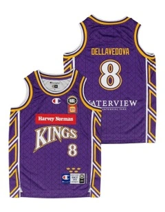Sydney Kings 25/26 Youth Primary Jersey Matthew Dellavedova in Purple