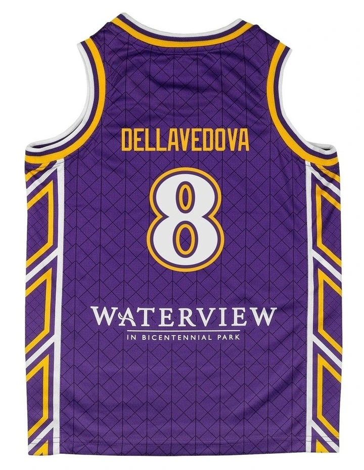 Sydney Kings 25/26 Youth Primary Jersey Matthew Dellavedova in Purple image 3