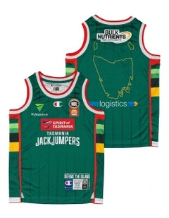 Tasmania JackJumpers 25/26 Youth Primary Jersey in Green