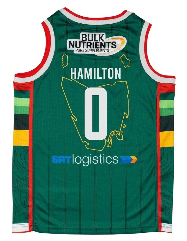 Tasmania JackJumpers 25/26 Youth Primary Jersey - Bryce Hamilton image 3