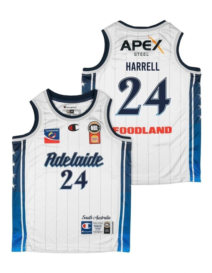 Adelaide 36ers 25/26 Youth Alternate Jersey in Montrezl Harrell image 1