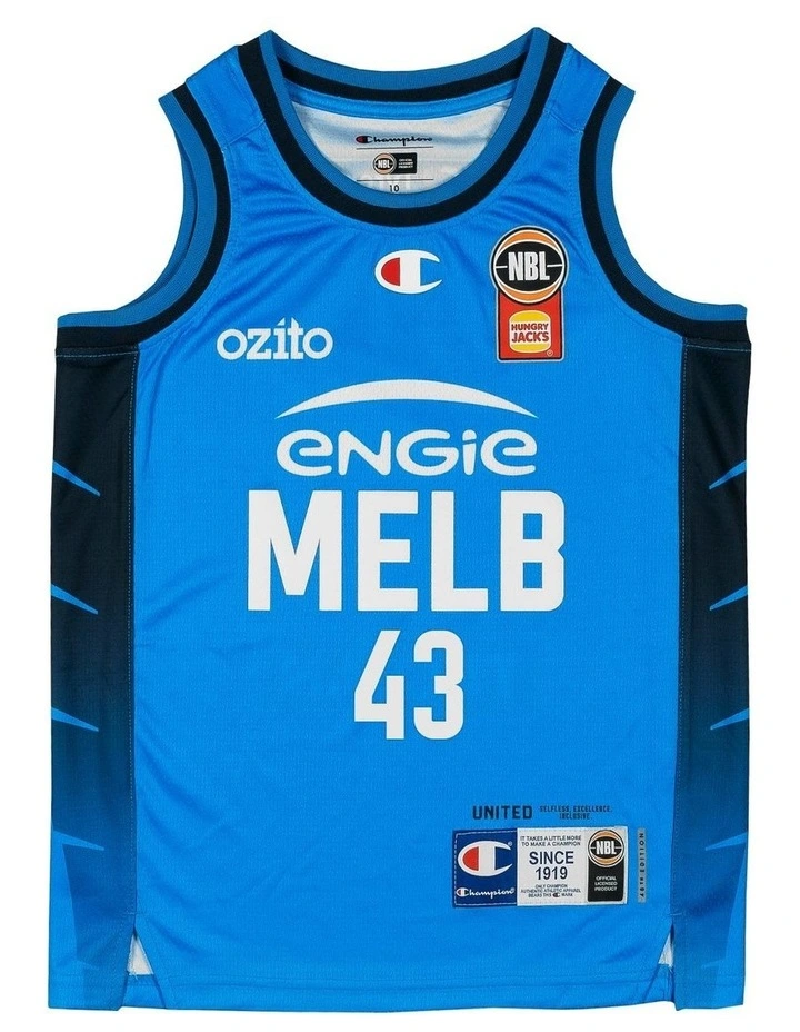Melbourne United 25/26 Youth Alternate Jersey in Chris Goulding image 2