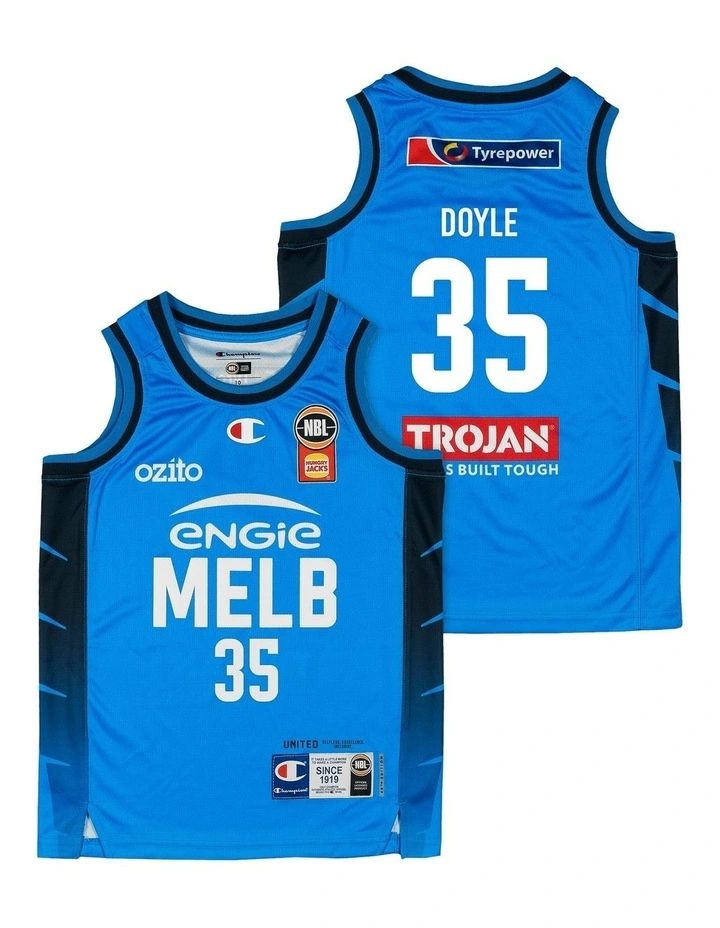 Melbourne United 25/26 Youth Alternate Jersey in Milton Doyle image 1