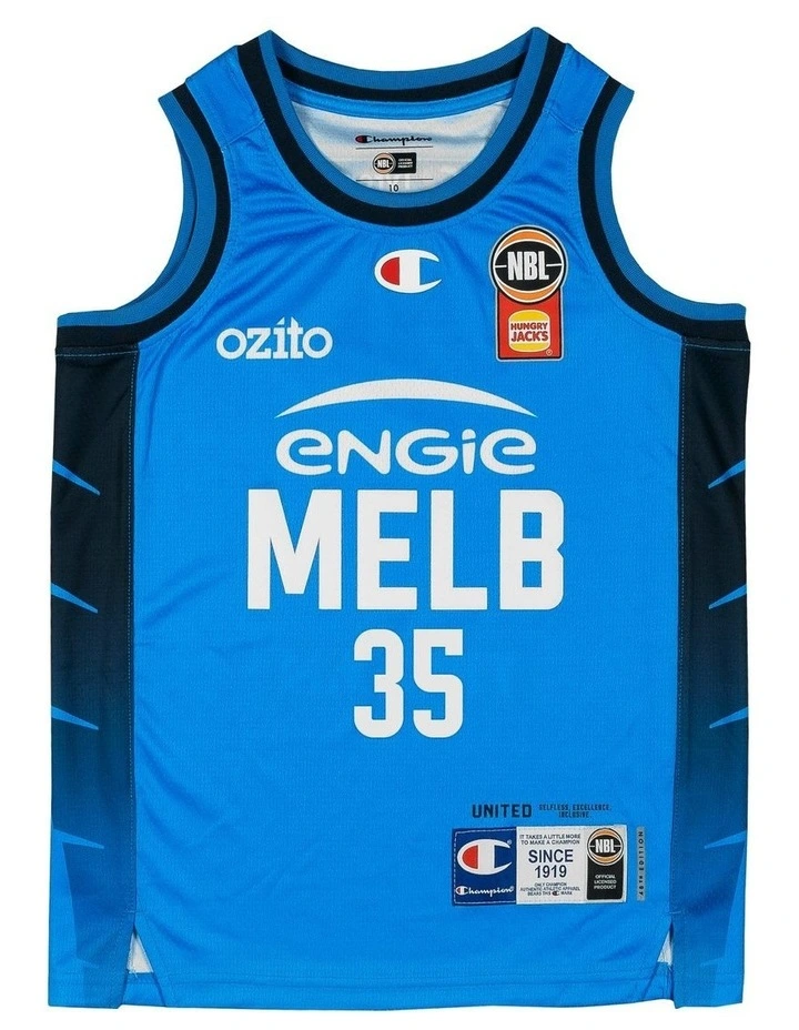 Melbourne United 25/26 Youth Alternate Jersey in Milton Doyle image 2
