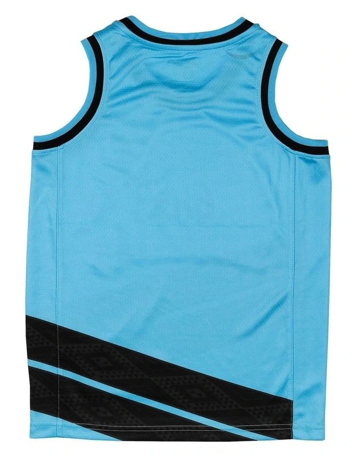 New Zealand Breakers 25/26 Youth Alternate Jersey in Blue image 3