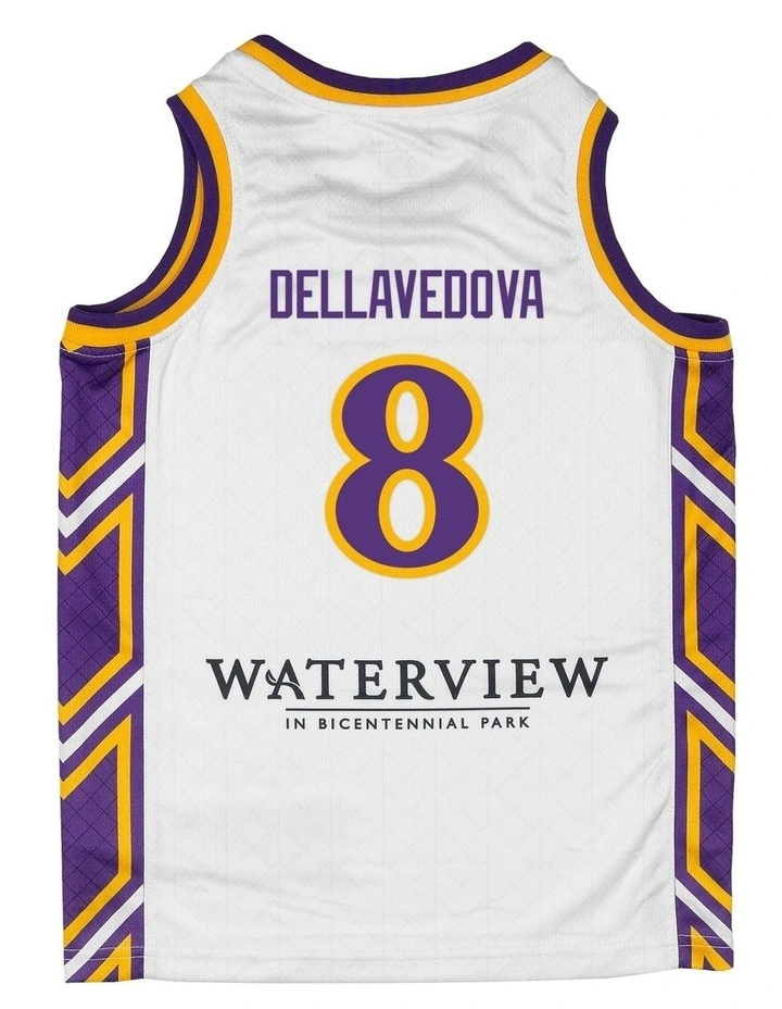 Matthew Dellavedova Sydney Kings 25/26 Youth Alternate Jersey in White image 3