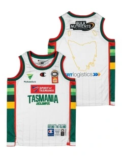 Tasmania JackJumpers 25/26 Youth Alternate Jersey in White